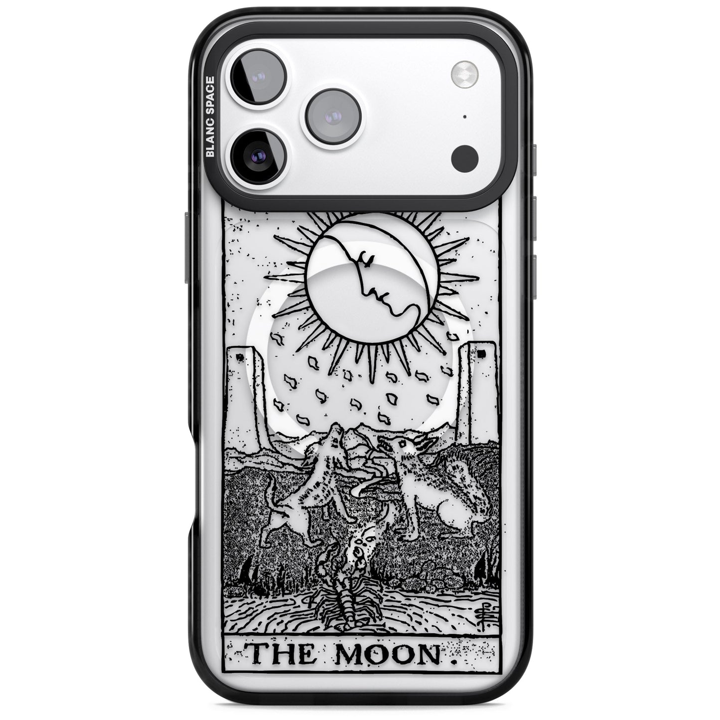 Personalised The Moon Tarot Card (Clear)