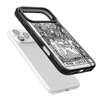 Personalisierte Tarotkarte „Die Liebenden“ (Transparent)