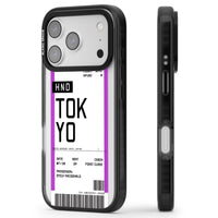 Personalised Tokyo Boarding Pass