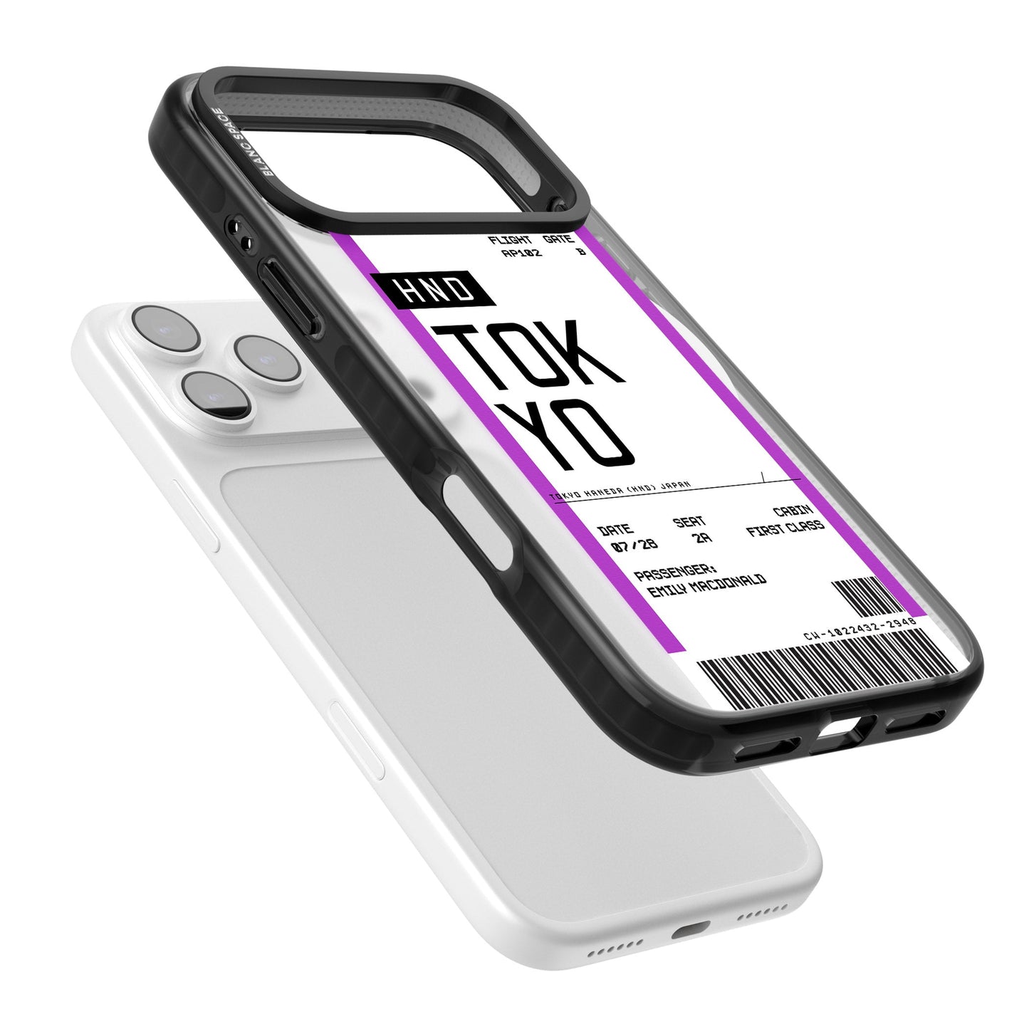 Personalised Tokyo Boarding Pass