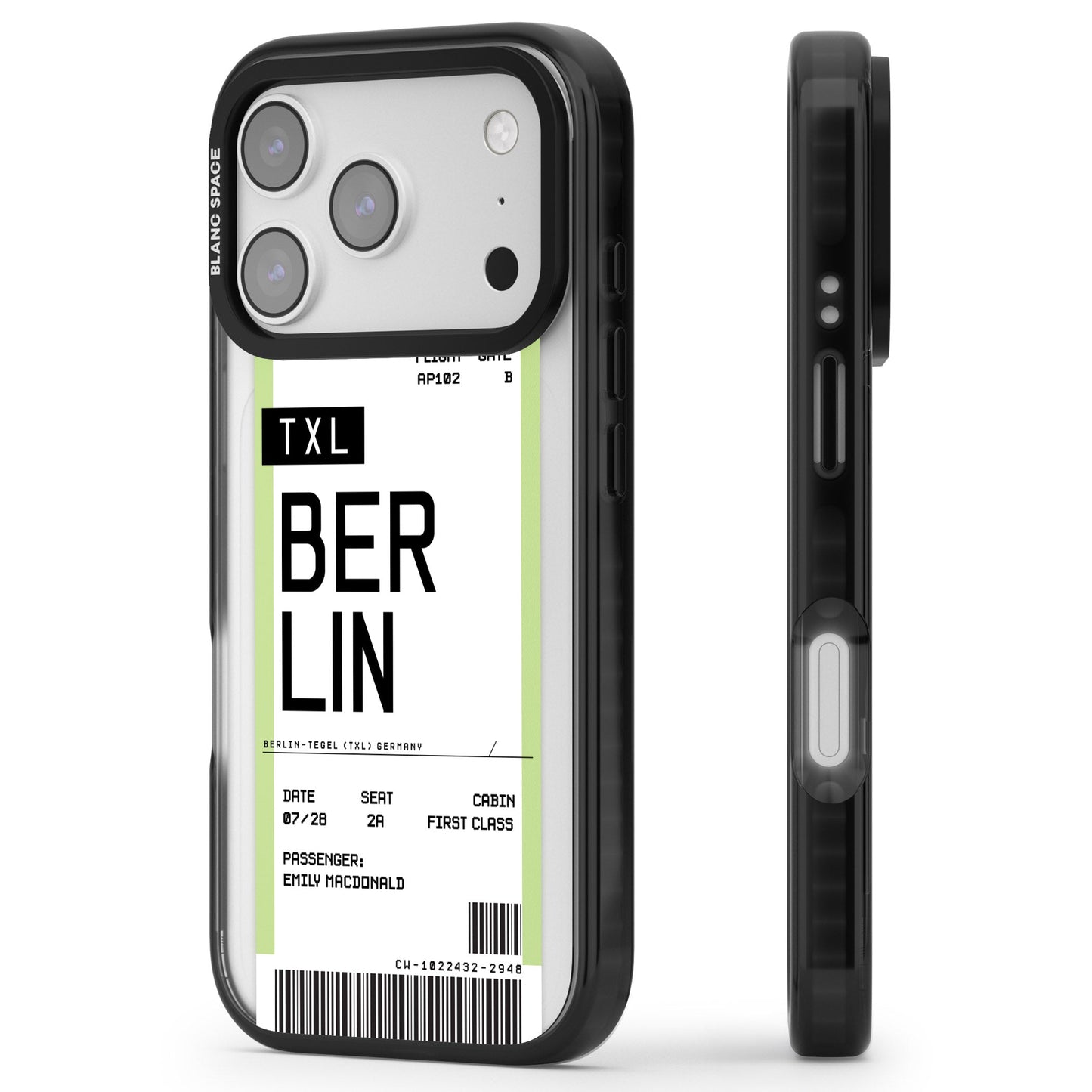 Personalised Berlin Boarding Pass