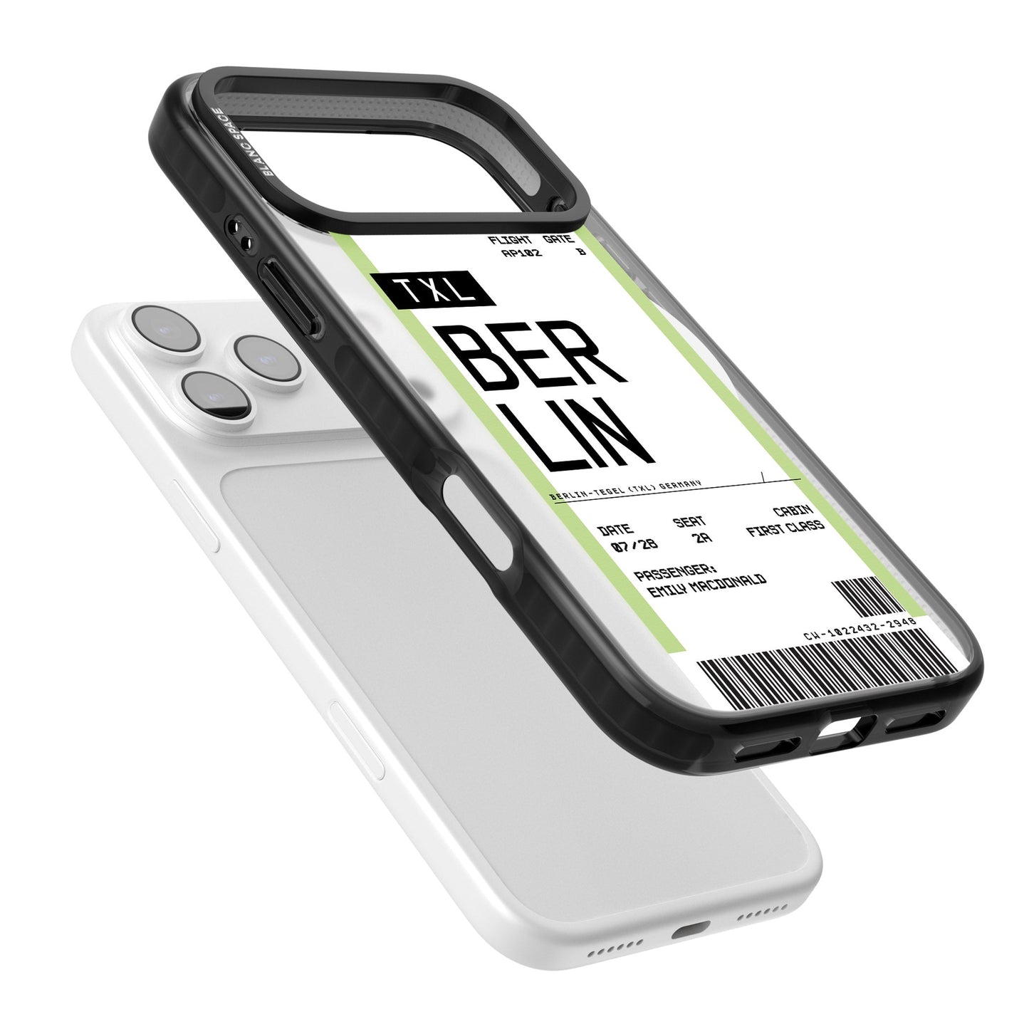 Personalised Berlin Boarding Pass