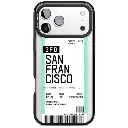 Personalised San Francisco Boarding Pass