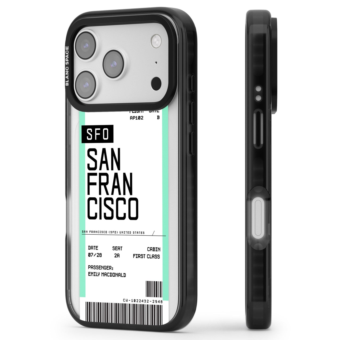 Personalised San Francisco Boarding Pass