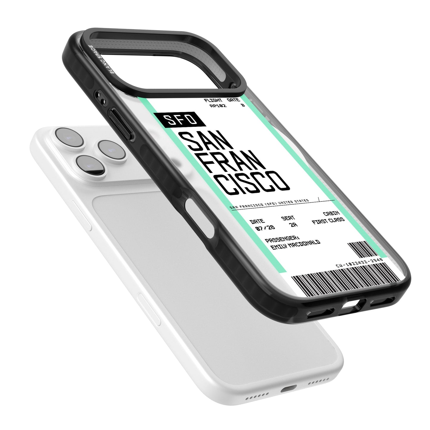 Personalised San Francisco Boarding Pass