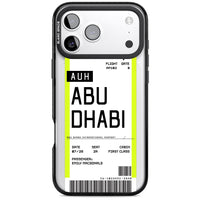 Personalised Abu Dhabi Boarding Pass