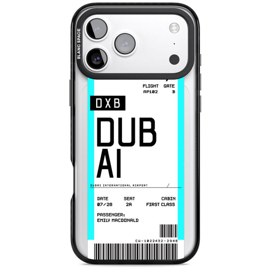 Personalised Dubai Boarding Pass