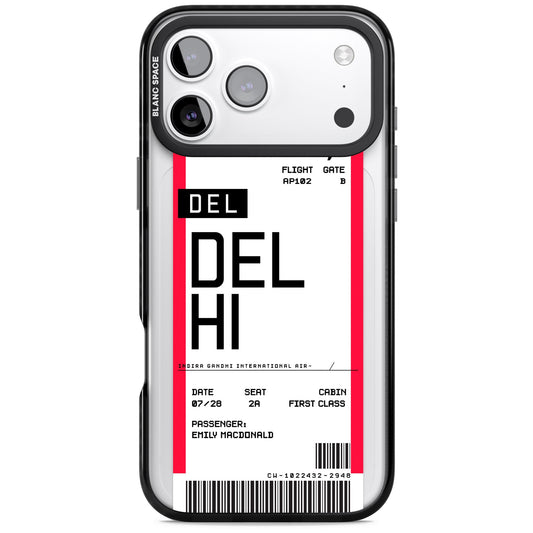 Personalised Delhi Boarding Pass
