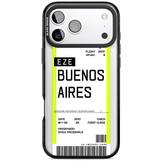 Personalised Buenos Aires Boarding Pass