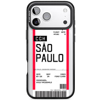 Personalisierte Bordkarte für São Paulo