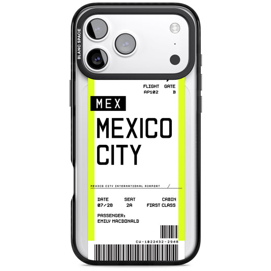 Personalised Mexico City Boarding Pass
