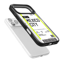 Carte d'embarquement personnalisée pour Mexico