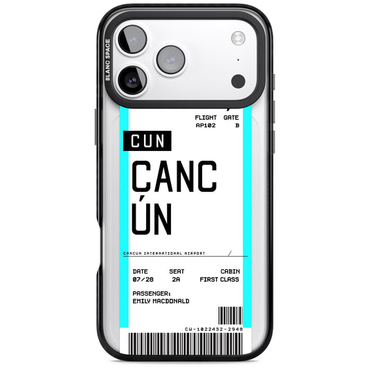 Personalised Cancún Boarding Pass