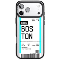 Personalised Boston Boarding Pass