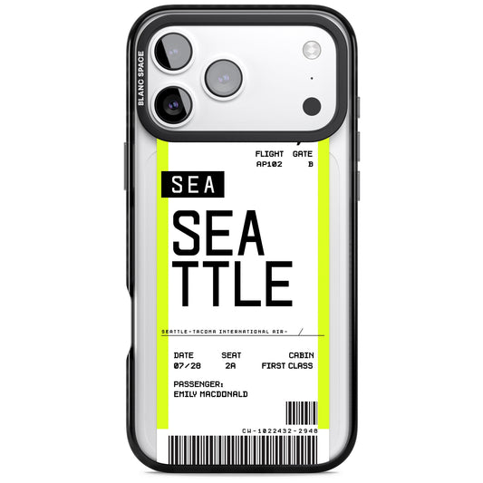Personalised Seattle Boarding Pass