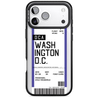 Personalised Washington D.C. Boarding Pass