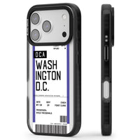 Personalised Washington D.C. Boarding Pass