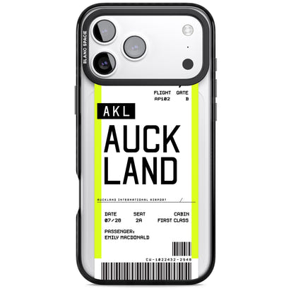 Personalised Auckland Boarding Pass