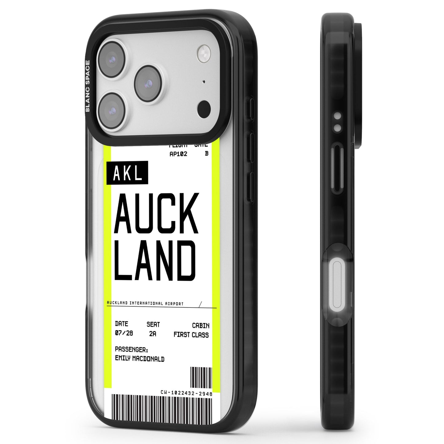 Personalised Auckland Boarding Pass