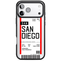Personalised San Diego Boarding Pass