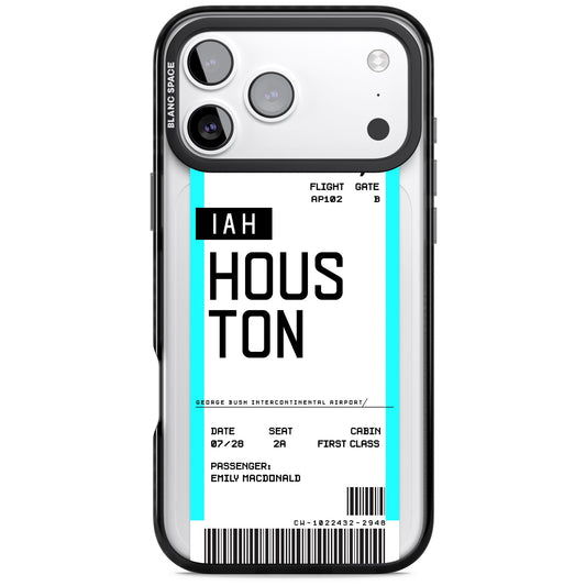 Personalised Houston Boarding Pass