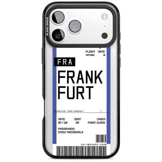 Personalised Frankfurt Boarding Pass