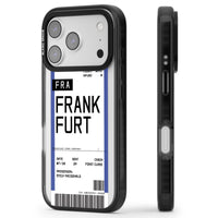 Personalised Frankfurt Boarding Pass
