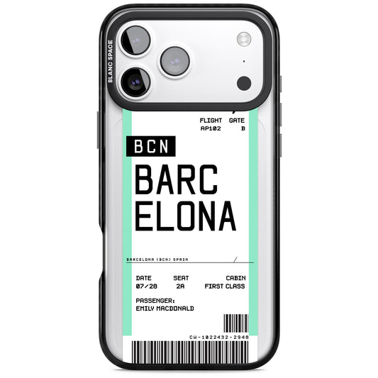 Personalised Barcelona Boarding Pass