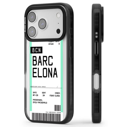 Personalised Barcelona Boarding Pass