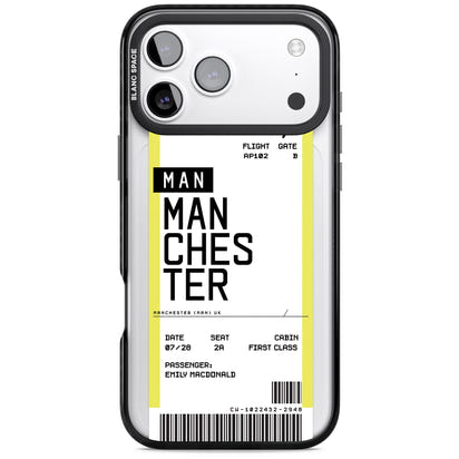 Personalised Manchester Boarding Pass
