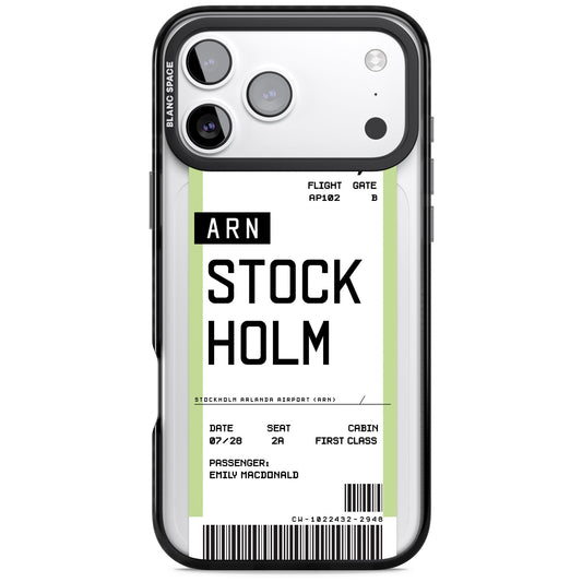 Personalised Stockholm Boarding Pass