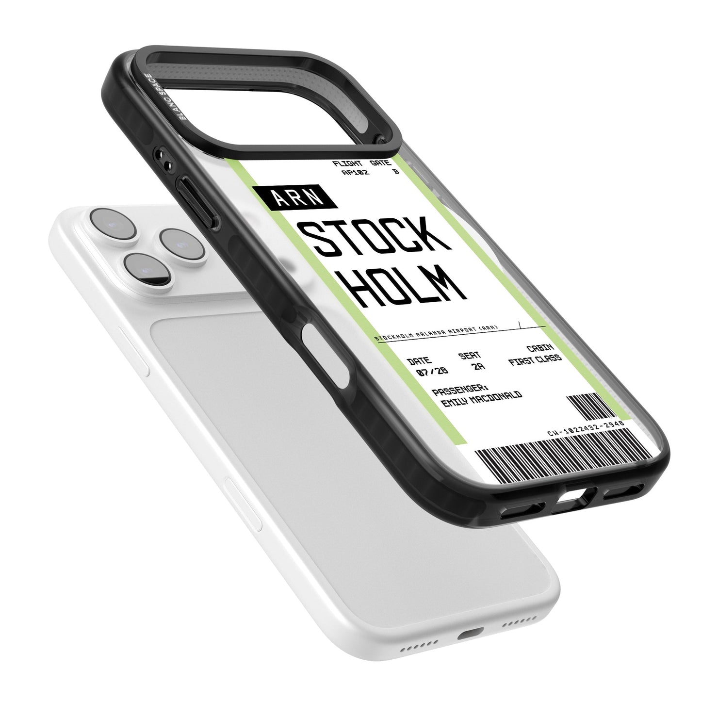 Personalised Stockholm Boarding Pass