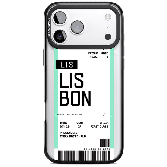 Personalised Lisbon Boarding Pass