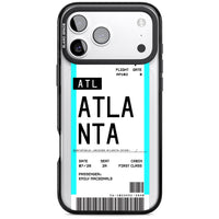 Personalisierte Atlanta-Bordkarte