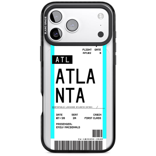 Personalised Atlanta Boarding Pass