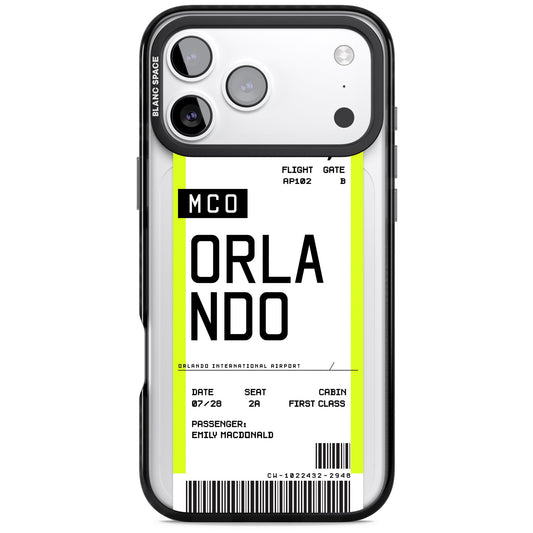 Personalised Orlando Boarding Pass