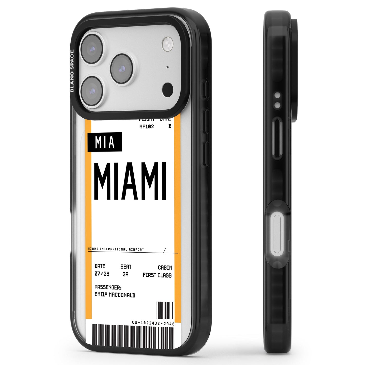 Personalised Miami Boarding Pass
