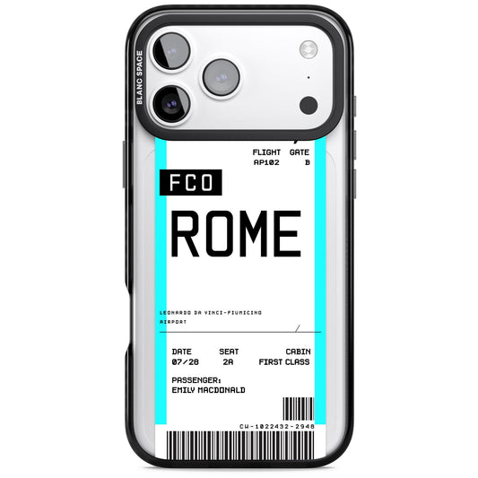 Personalised Rome Boarding Pass