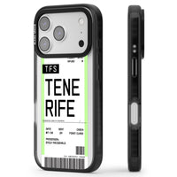 Personalised Tenerife Boarding Pass