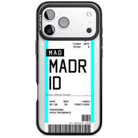 Personalised Madrid Boarding Pass