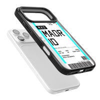 Personalised Madrid Boarding Pass