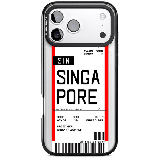 Personalised Singapore Boarding Pass