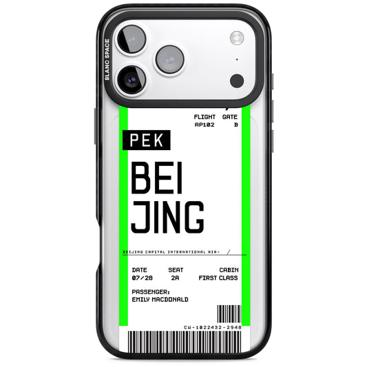 Personalised Beijing Boarding Pass