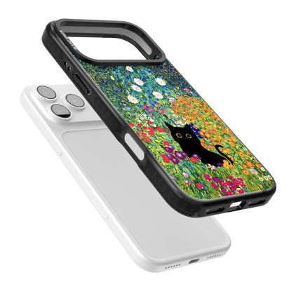 Cat in Klimt's Garden