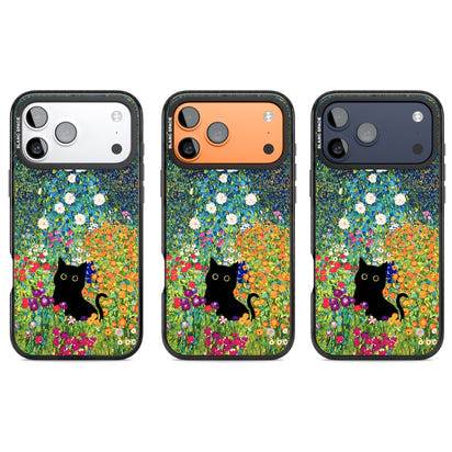 Cat in Klimt's Garden