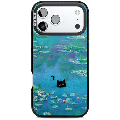 Cat in Monet's Water Lillies