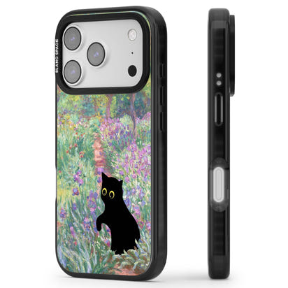 Cat in Monet's Giverny Garden