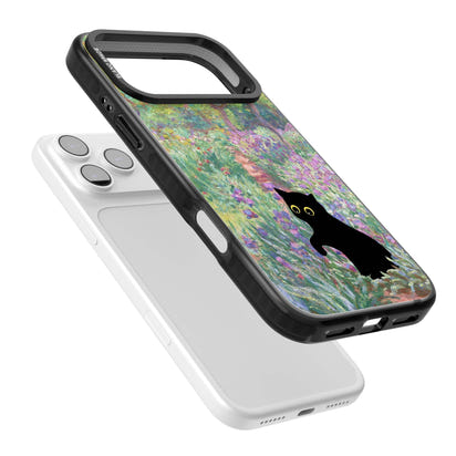 Cat in Monet's Giverny Garden