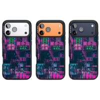 Bande nocturne au néon