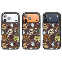 Goblincore Cartoon Halloween Pattern